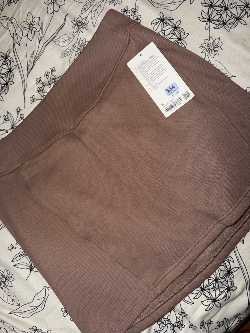 lululemon scuba mini skirt XL - Picture 6 of 6